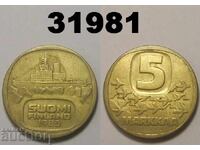 Finlanda 5 mărci 1985
