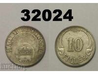 R! Hungary 10 fillers 1939 Rare
