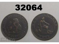 Spania 10 centimos 1870