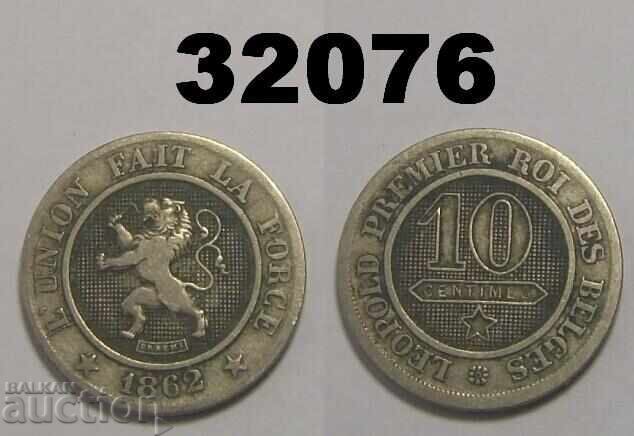 Βέλγιο 10 εκατοστά 1862
