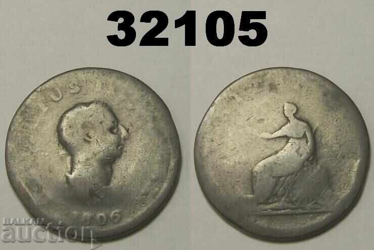 Μεγάλη Βρετανία 1/2 πένα 1806