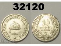 Ουγγαρία 10 fillers 1894