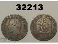 France 5 Centimes 1854 D