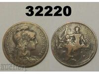 Franța 5 centime 1900