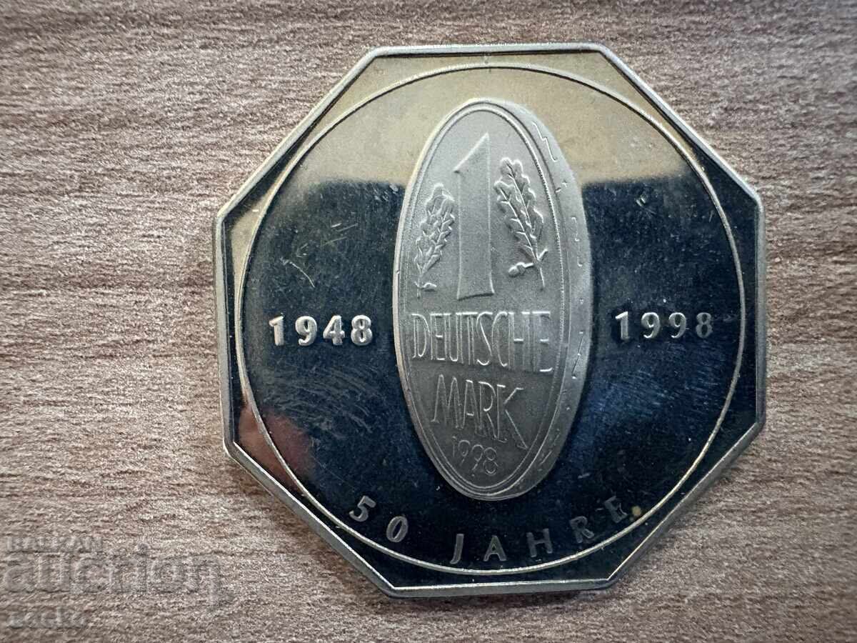 Γερμανία - Πλακέτα - 50 γρ. γερμανικό μάρκο Γερμανία - Πλακέτα - 50 γρ. γερμανικό μάρκο