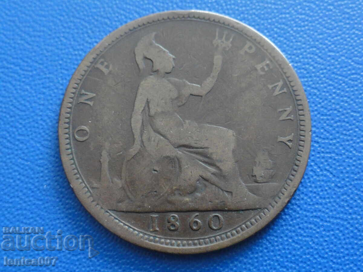 Great Britain 1860 - 1 Penny (m) Great Britain 1860 - 1 Penny (m)