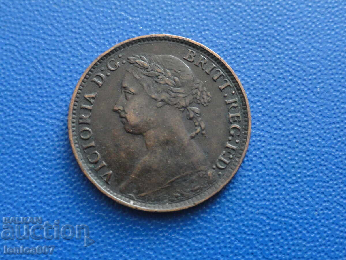 Великобритания 1886г. - 1 фартинг (м) - 6 Великобритания 1886г. - 1 фартинг (м) - 6