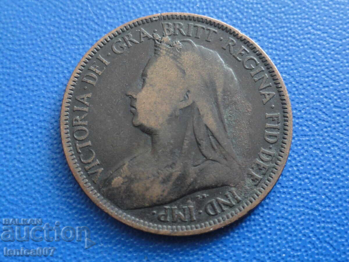 Livrarea Marea Britanie 1901 - 1/2 penny (m) Livrarea Marea Britanie 1901 - 1/2 penny (m)