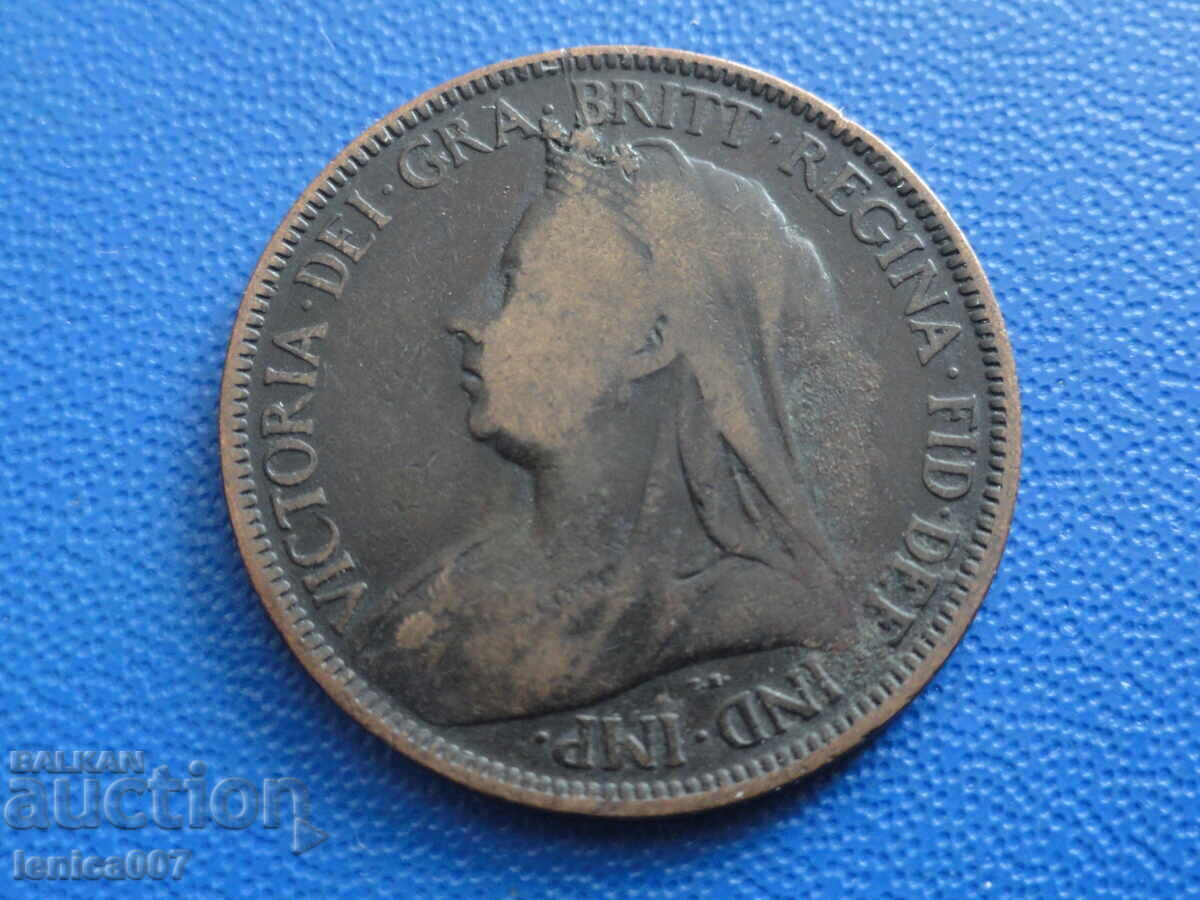 Marea Britanie 1901 - 1/2 penny (m) - 6 Marea Britanie 1901 - 1/2 penny (m) - 6