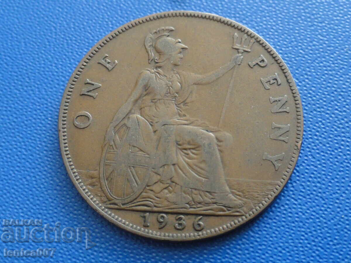 Delivery of Great Britain 1936 - 1 Penny