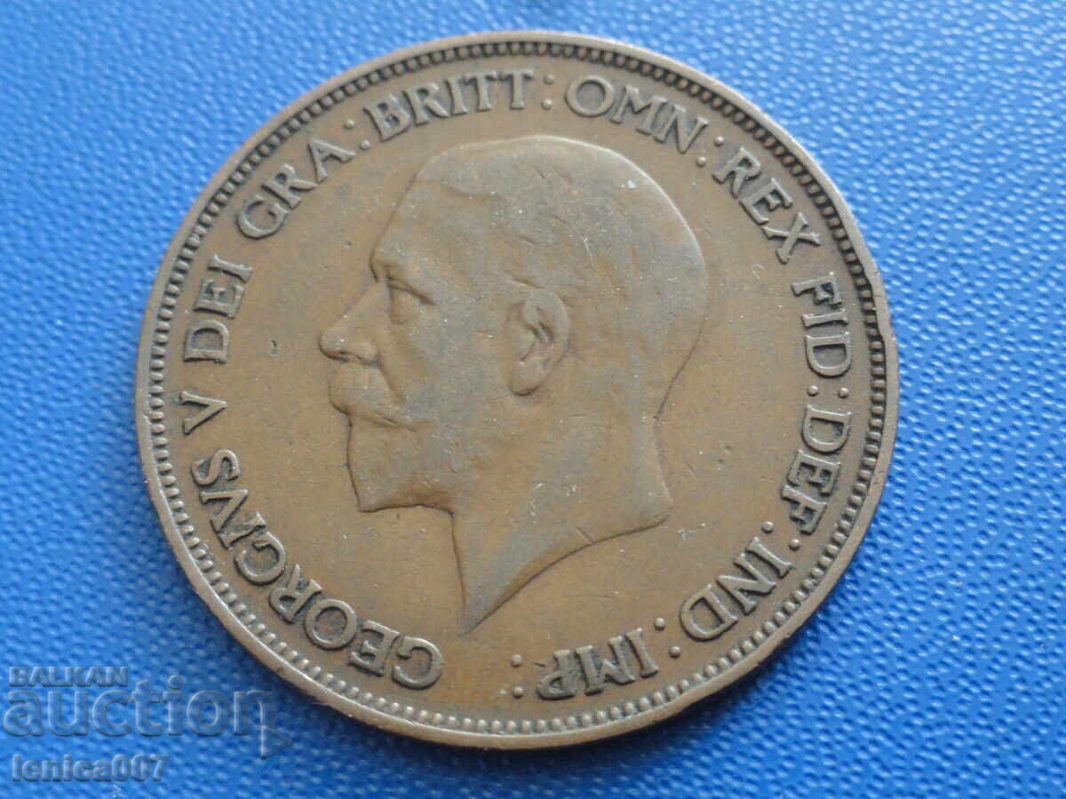 Marea Britanie 1936 - 1 penny - 5