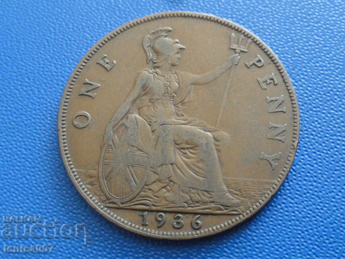 Great Britain 1936 - 1 Penny - 6