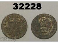 Aargau 2 Rappen 1814 Switzerland