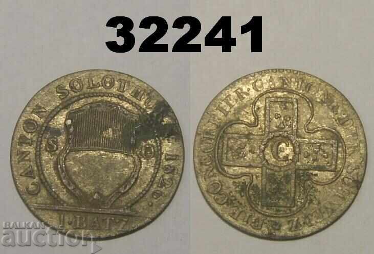 Solothurn 1 batzen 1826 Швейцария