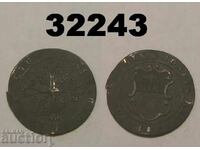 Fribourg 1 kreuzer 1787 Switzerland