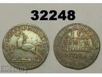 Fals! Brunswick-Wolfenbüttel 1/12 taler 1773