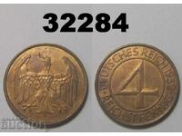 Германия 4 пфенига 1932 G