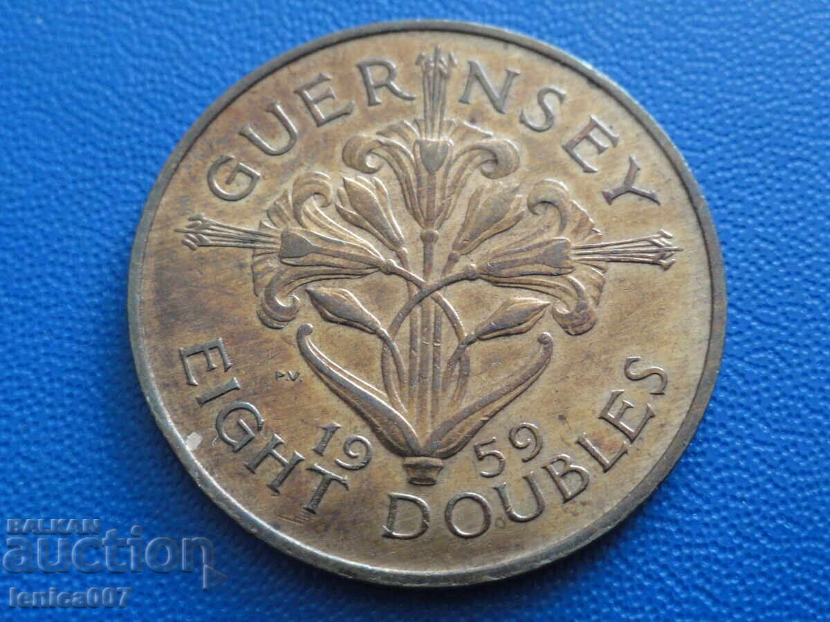 Guernsey 1959 - 8 dubluri - 5