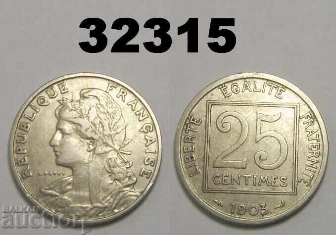 Франция 25 сантима 1903 Франция 25 сантима 1903