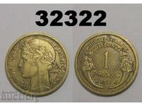 Franța 1 franc 1937