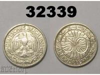 RR! Σπάνιο Γερμανικό 50 Pfennig 1931 J