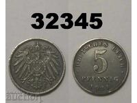 Γερμανία 5 πφένιγκ 1921 Α σιδερένιο