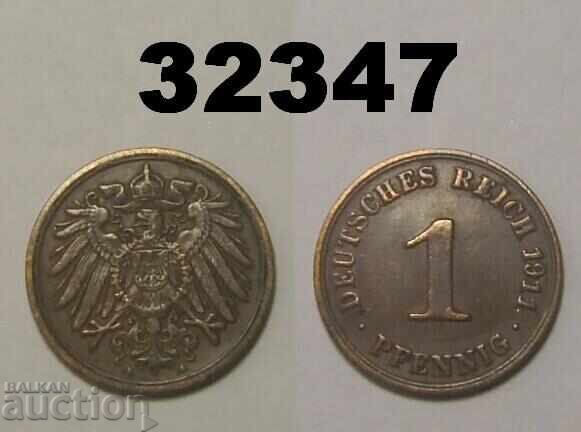 Γερμανία 1 πφένιγκ 1911 Α