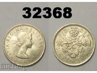 Marea Britanie 6 pence 1966