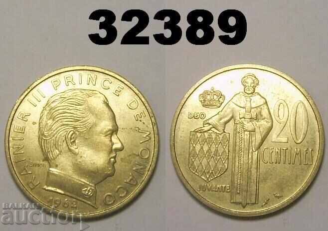 Μονακό 20 εκατοστά 1962 Μονακό 20 εκατοστά 1962