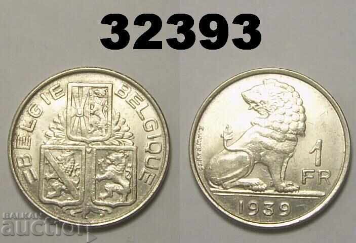 Belgia 1 franc 1939