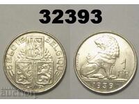 Белгия 1 франк 1939