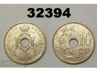 Белгия 10 сантима 1929 AUNC