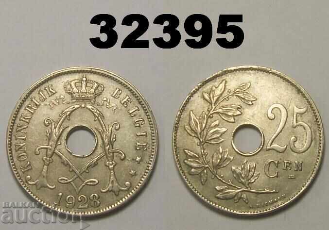 Belgium 25 centimes 1928