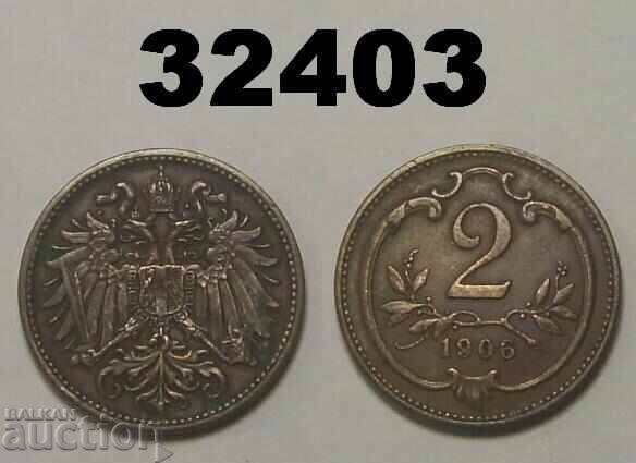 Αυστρία 2 Heller 1906