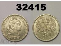 Португалия 50 центавос 1928 AUNC