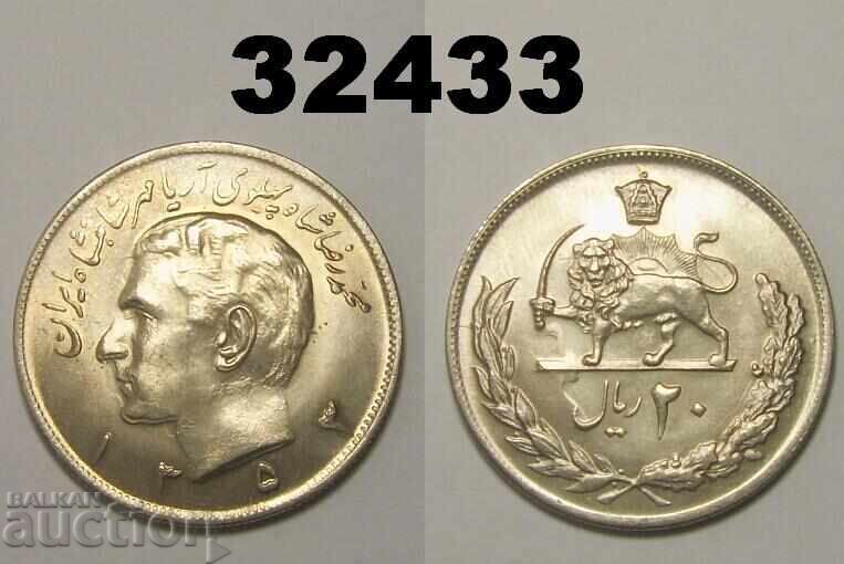 Ιράν 20 Rials 1974 (1353) UNC Ιράν 20 Rials 1974 (1353) UNC