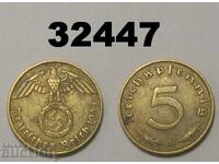 Germany 5 Pfennig 1938 A Swastika