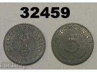 Γερμανία 5 πφενίγκ 1943 A Σβάστικα