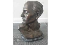 38см-13кг Rodin статуетка/стара бронзова скулптура-бюст