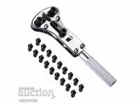 Instrument de ceasornicar pentru demontare capace spate, tip trei puncte 1