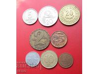 Mixed lot of 8 coins