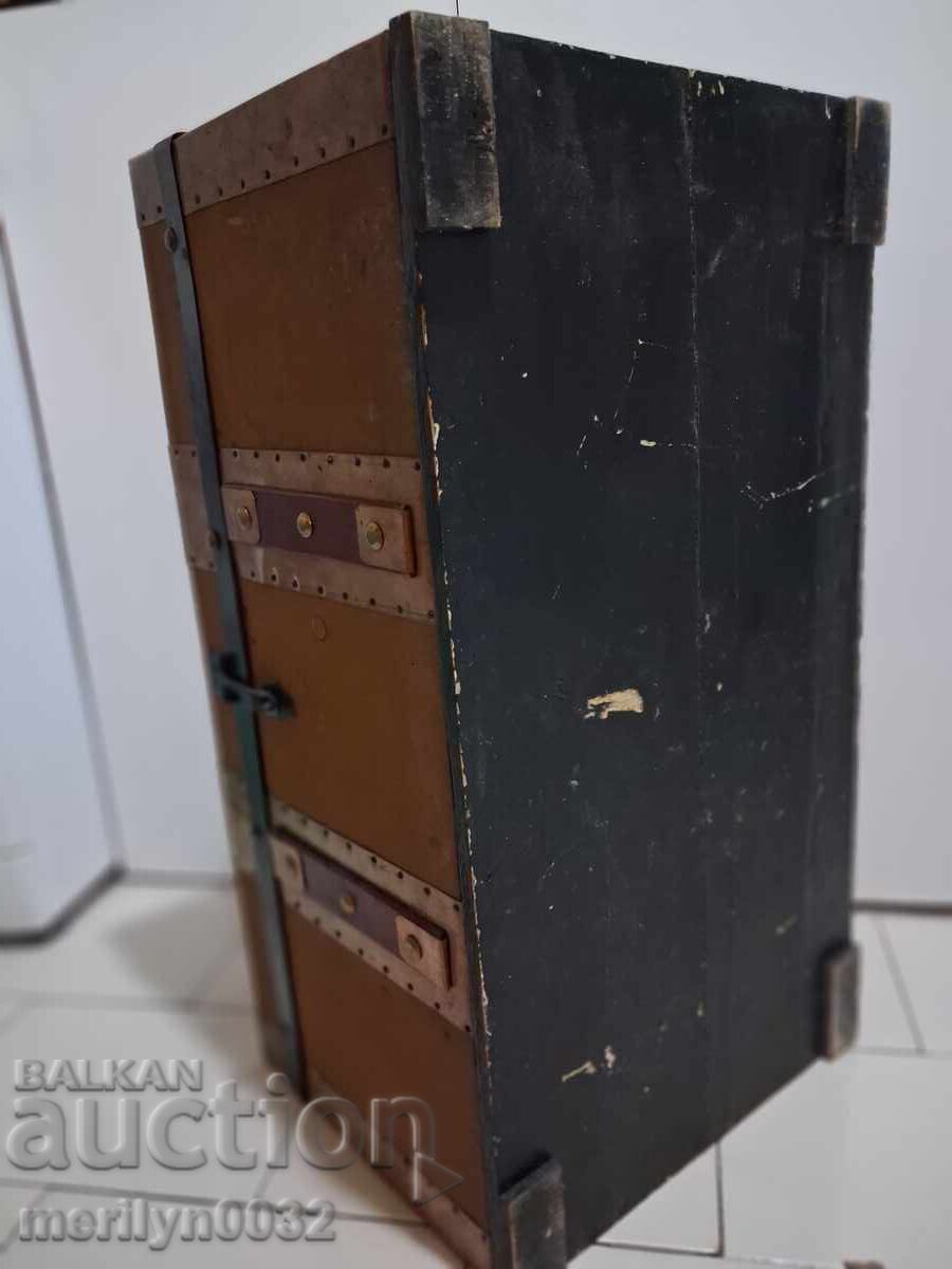 Valiză de călătorie pe CFR, meșter evreu, ladă - 7