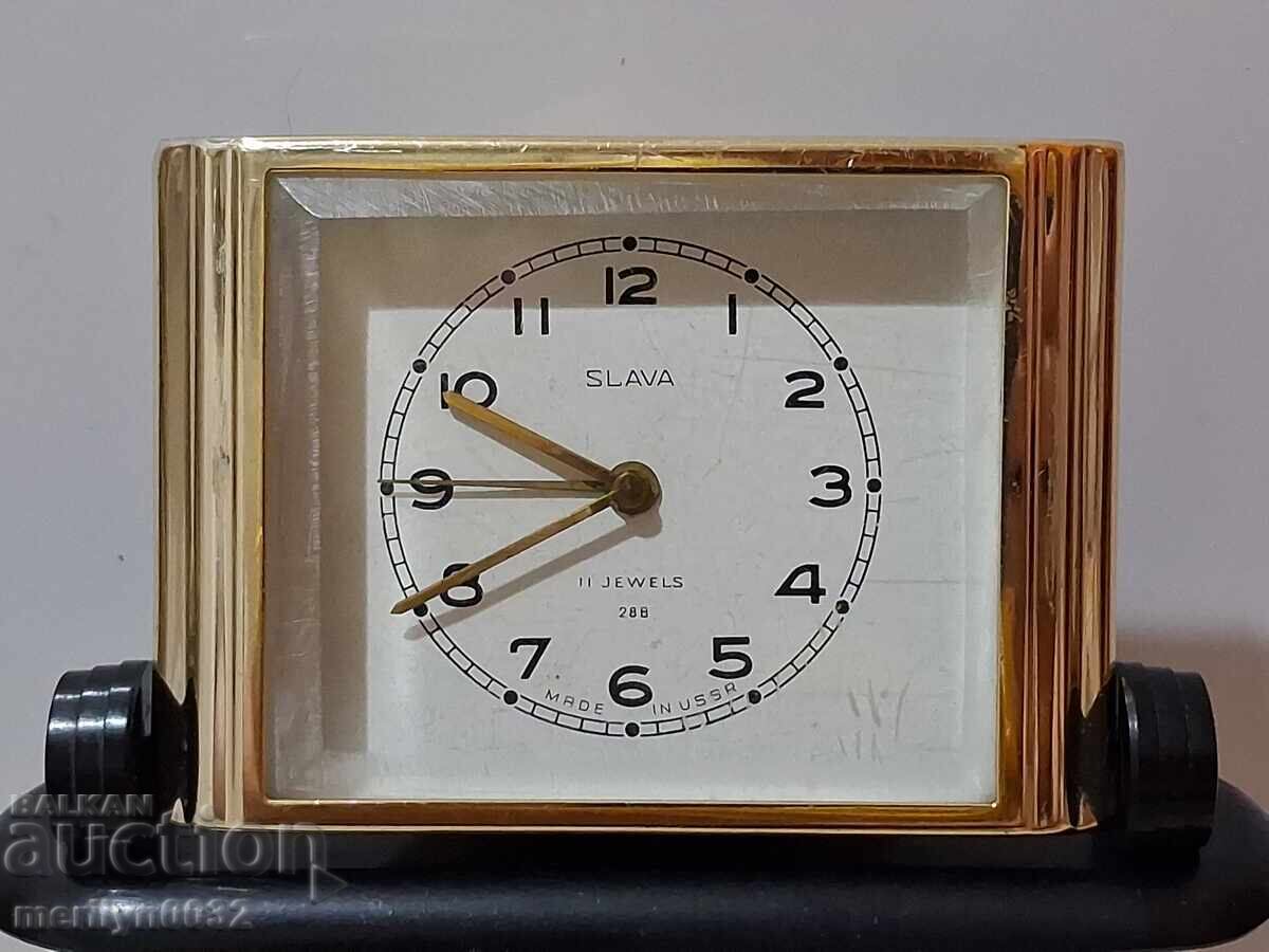 Ceas de masă sovietic "SLAVA", alarmă - URSS
