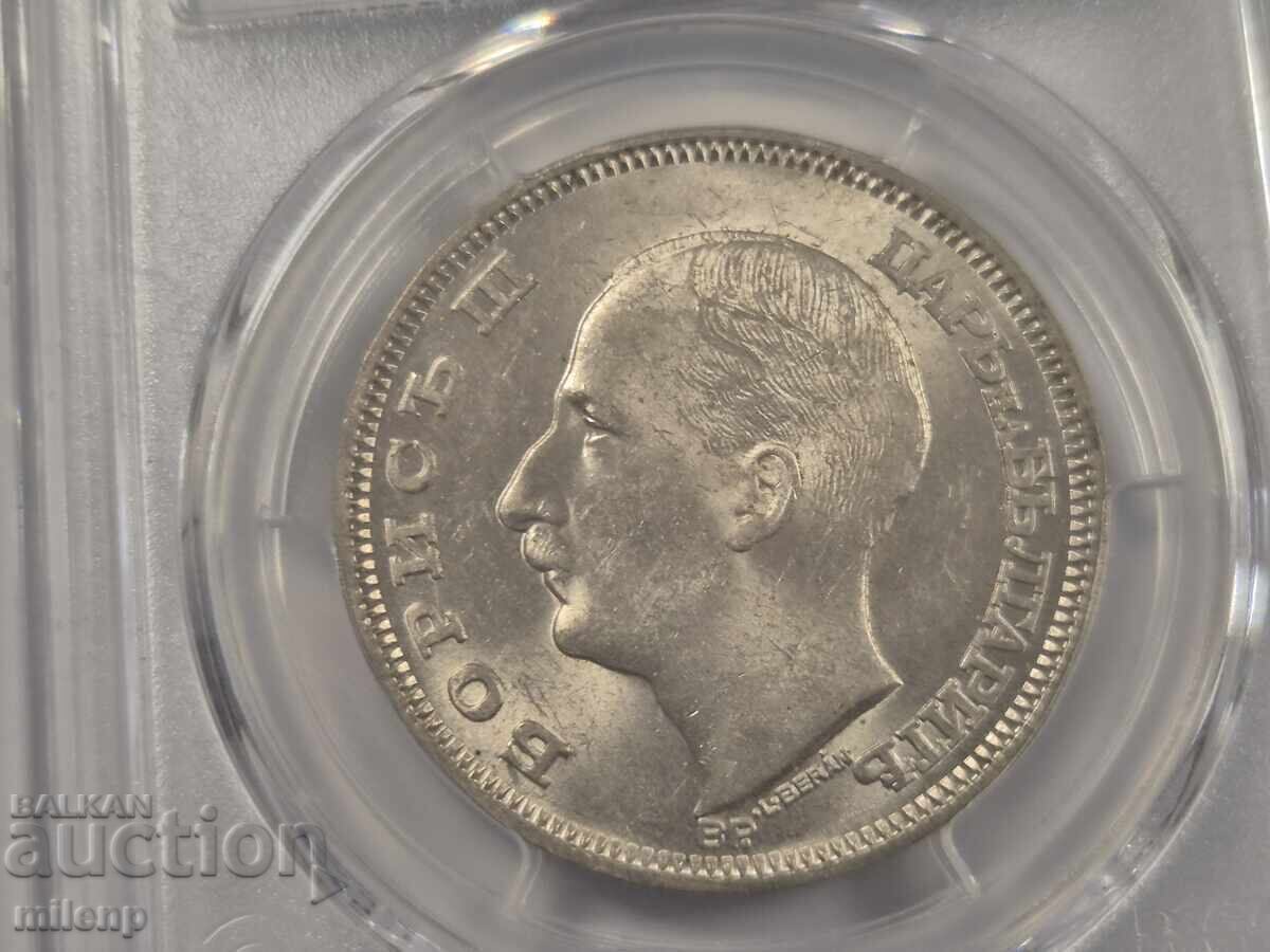 PCGS MS62 100 Leva 1930 - 5 PCGS MS62 100 Leva 1930 - 5