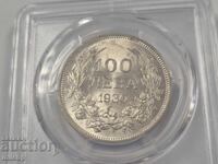 PCGS MS62 100 Leva 1930