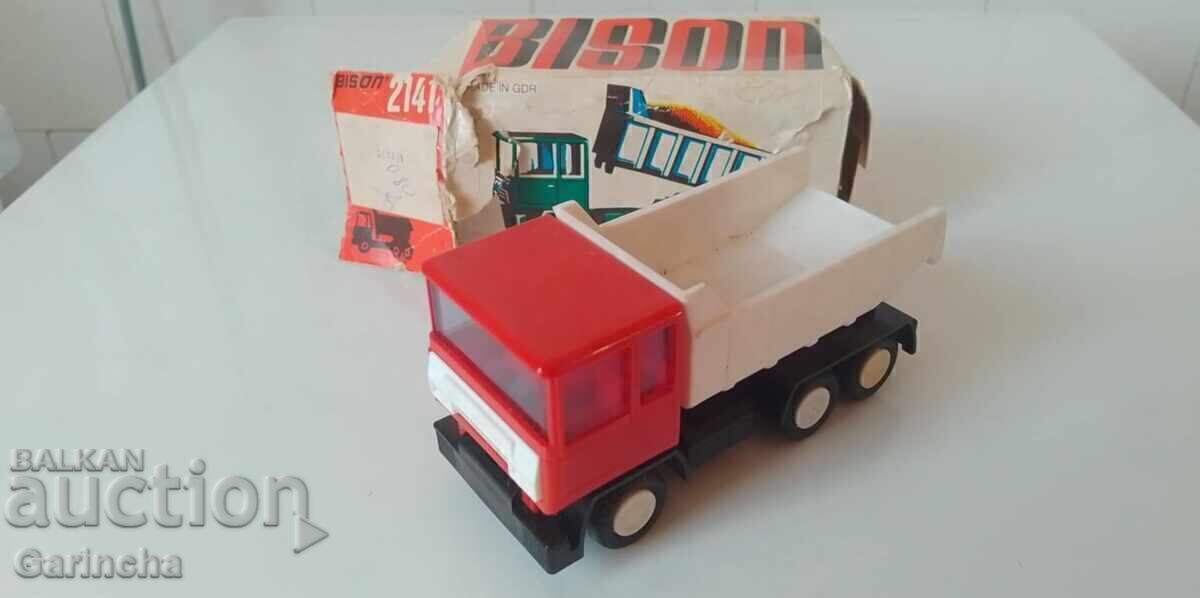 Jucărie veche germană Bison RDG