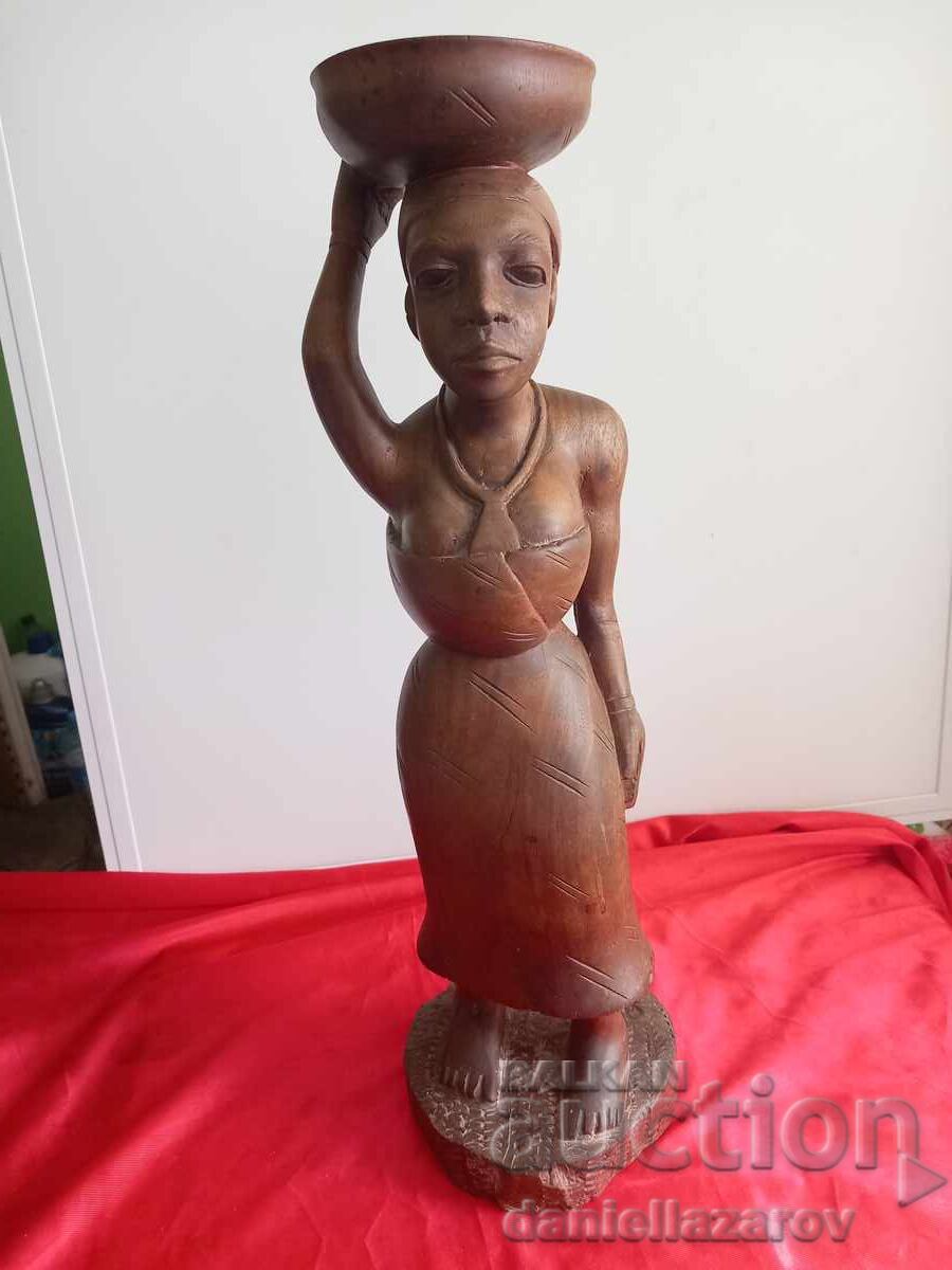 Παλαιό ΑΦΡΙΚΑΝΙΚΟ Ξύλινο Γλυπτό, Φιγούρα Αγαλματίδιο
