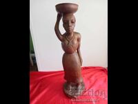 Παλαιό ΑΦΡΙΚΑΝΙΚΟ Ξύλινο Γλυπτό, Φιγούρα Αγαλματίδιο