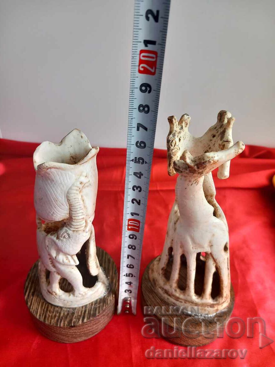 Ελεφαντόδοντο αγαλματίδια, ελεφαντάκια και καμηλοπαρδάλεις - 6