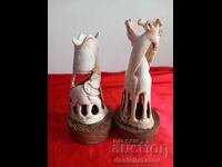 Ελεφαντόδοντο αγαλματίδια, ελεφαντάκια και καμηλοπαρδάλεις